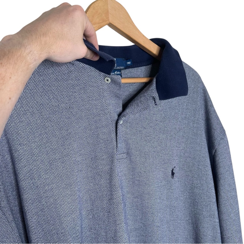 Polo Ralph Lauren Herringbone Polo Shirt - Picture 3 of 5